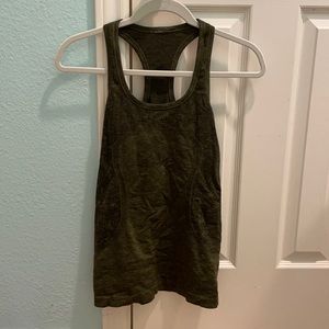Lulu Lemon Olive Racerback Tank